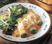 Cannelloni farcis au ricotta et aux épinards