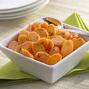  Carottes à l'érable et à la moutarde de Dijon 