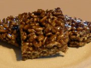 Carrés rice krispies au chocolat