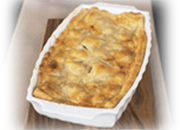 Casserole de brocoli et fromage en croûte