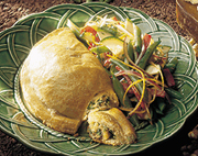 Chaussons géants aux épinards et au fromage feta