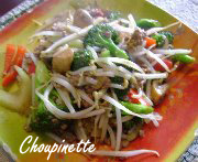 Chop suey nouvelle saveur