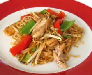 Chow mein au poulet 2