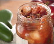 Chutney de tomates et pommes