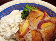 Cobbler aux nectarines