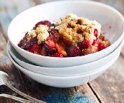 Cobbler aux quatre fruits