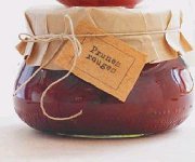 Confiture de prunes rouges