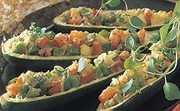Courgettes farcies