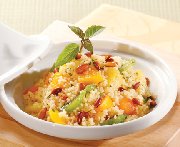 Couscous tropical aux fruits