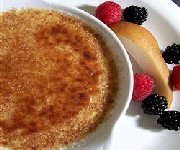 Crème brûlée à la vanille