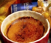 Crème brulée au cidre de glace