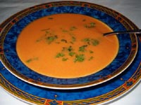 Crème de carottes 1