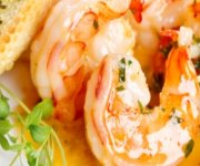 Crevettes indiennes au curcuma