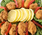 Croquettes de crabe  la texane