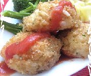 Croquettes de riz à l'italienne