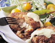 Croquettes de poulet au fromage