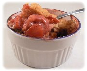 Crumble fraises-bananes