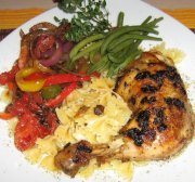 Poulet à l'ail