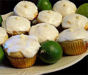 Cupcakes à la lime et chocolat blanc