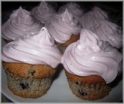 Cupcakes aux bleuets