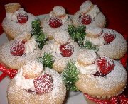 Cupcakes vanille et framboises