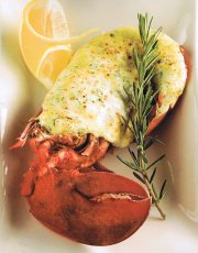 Demi-homard gratin 