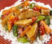 Dinde teriyaki saute