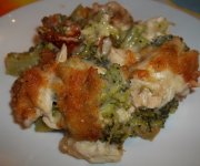 Divan de poulet et de brocoli