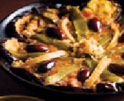 Entrée à l'aubergine