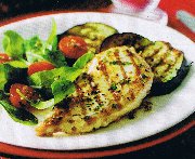 Escalopes de poulet  l'italienne