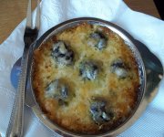 Escargots à l'ail gratiné