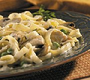 Fettuccine au Poulet Dijon