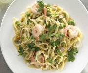 Fettucine crmeux aux fruits de mer