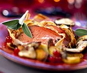 Filet de boeuf en feuilles de brick