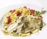 Filet de sole au pesto