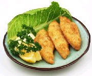 Filets de poisson croustillants