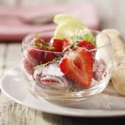 Fraises au poivre et à l'érable