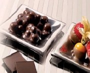 Fruits trempés dans le chocolat