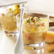 Gaspacho au cantaloup