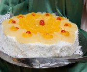 Gâteau à l'ananas et aux mandarines 