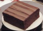 Gâteau au chocolat à la crème sure