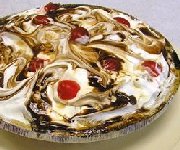 Gâteau au fromage Banana-Split