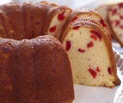 Gâteau bundt aux cerises