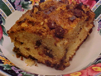 Gâteau au chocolat et noix de Grenoble