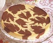 Gâteau au Fromage Marbré au Chocolat HERSHEY
