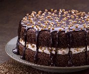 Gâteau glacé au caramel anglais