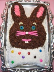 Gâteau lapin de Pâques 1