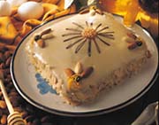 Gâteau au miel et aux amandes