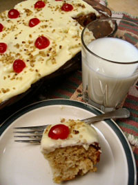 Gâteau salade de fruits 1