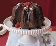 Gâteau suprême triple chocolat